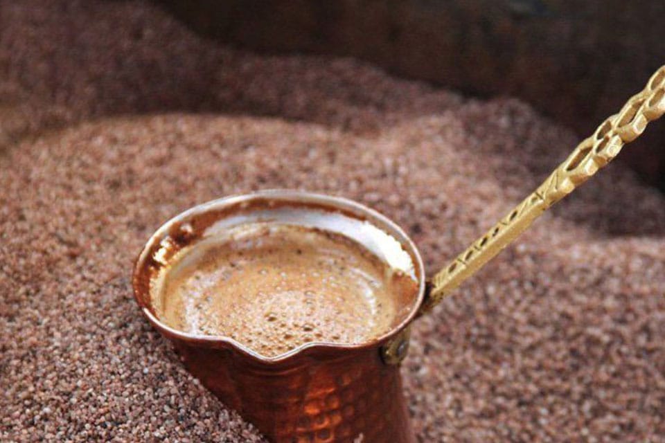 How to Make Turkish Coffee on Sand?