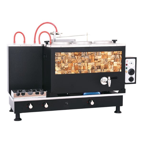 Natural Stone Mystic Patterned Travertine Fully Automatic FO3 Tea Boiler